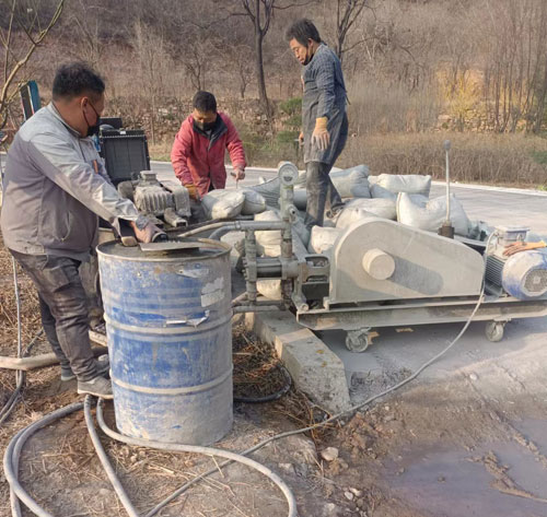 龙岗路面下沉注浆